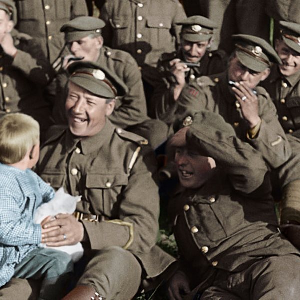 Για πρώτη φορά έγχρωμες φωτογραφίες από τον Α' Παγκόσμιο Πόλεμο