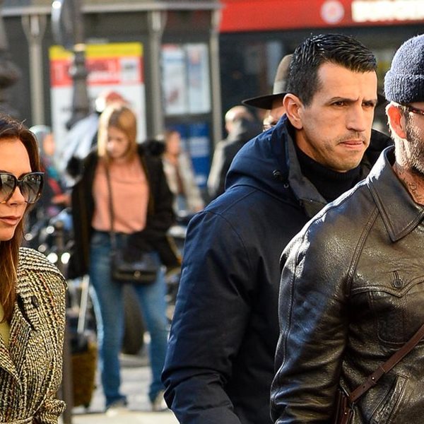 Το winter casual look του David Beckham