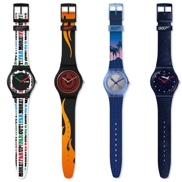 Τα ρολόγια της Swatch για τον James Bond
