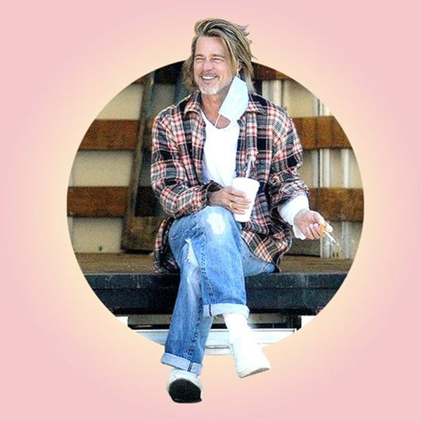 Ακόμα και όταν προσφέρει εθελοντική εργασία, ο Brad Pitt είναι αφόρητα cool