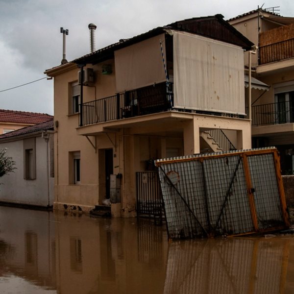 Η κακοκαιρία Elias βούλιαξε ξανά τον Βόλο