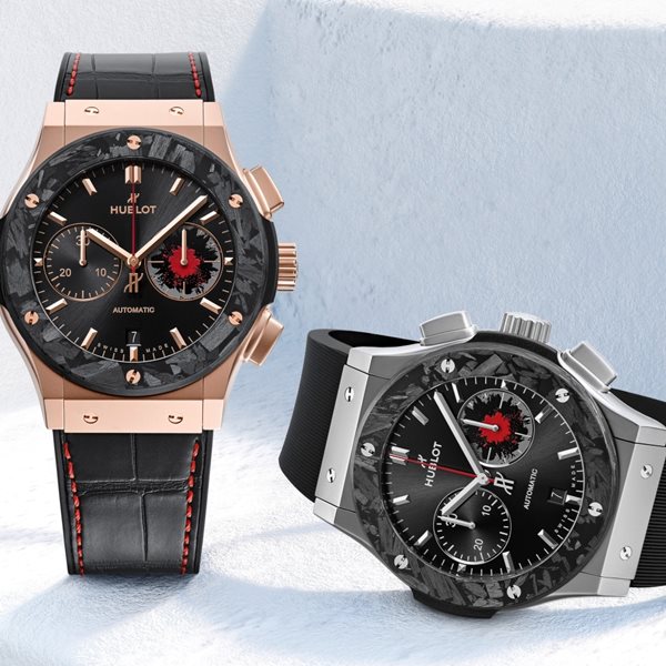 Ταξίδι στο χρόνο και τη Σαντορίνη με τα μοναδικά Hublot Classic Fusion Chronograph Santorini Boutique