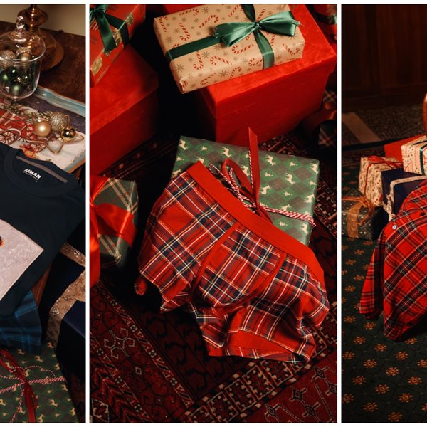 H χριστουγεννιάτικη συλλογή του IUMAN είναι τολμηρή, κομψή και απροσδόκητη