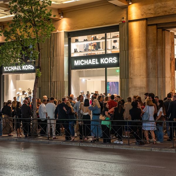 Ο Όμιλος Φάις εγκαινίασε το νέο κατάστημα Michael Kors στο κέντρο της Αθήνας
