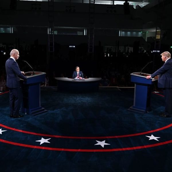 Στο πρώτο debate Donald Trump-Joe Biden νικητής ήταν το χάος