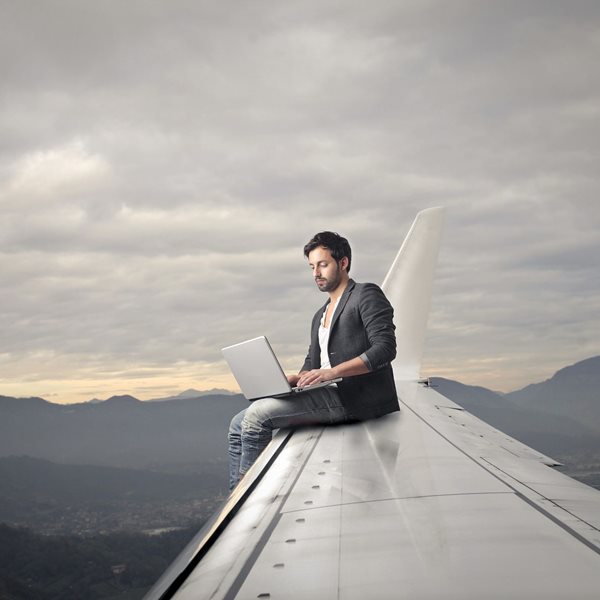 H επιστημονική μαγεία του Wi-Fi εν πτήσει