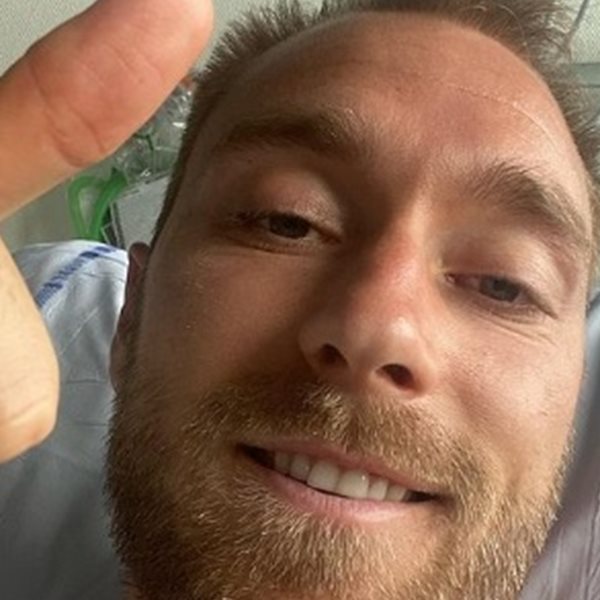 Όλα καλά για τον Christian Eriksen