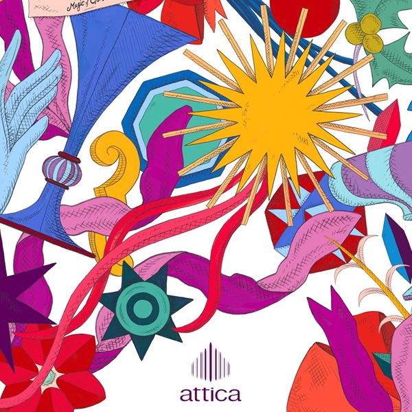 Τα attica συνεργάζονται για δεύτερη χρονιά με τον illustrator Σπύρο Χάλαρη για τα Χριστούγεννα