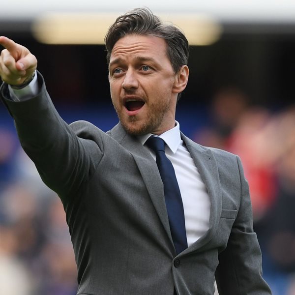 Μαθήματα προπονητικού στυλ από τον James McAvoy