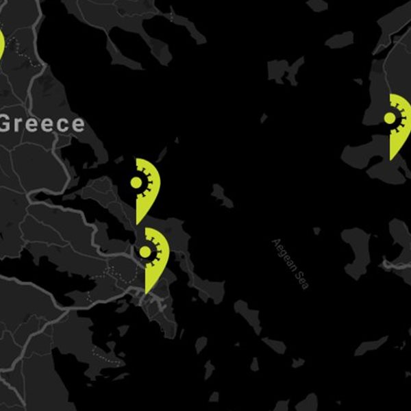 Ο πρώτος διαδραστικός χάρτης με τα κρούσματα του κορονοϊού στην Ελλάδα