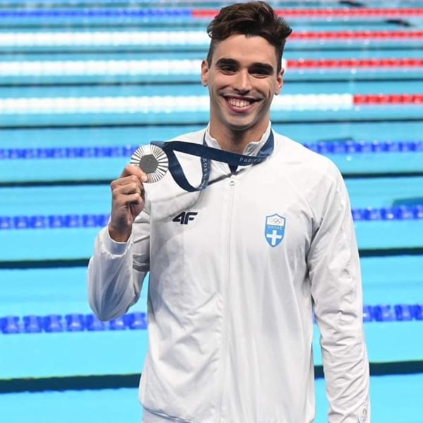 'Ασημένιος' ο Απόστολος Χρήστου στα 200μ. ύπτιο