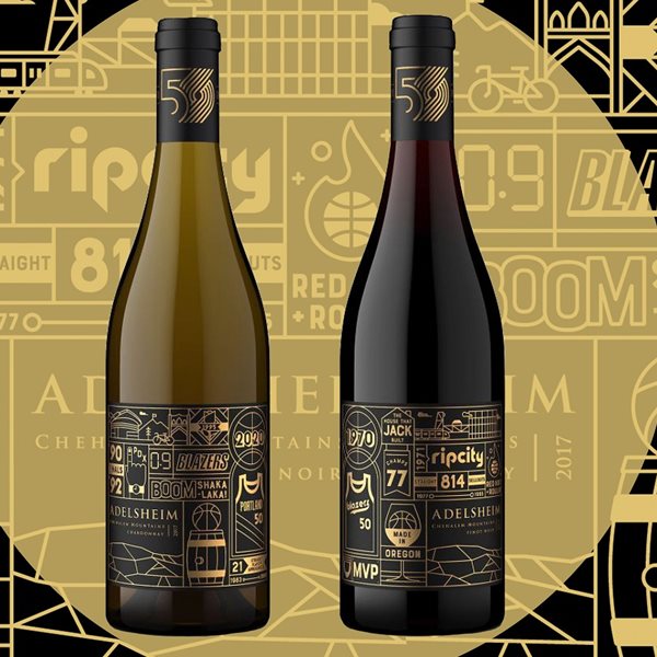 Οι Portland Trail Blazers γιορτάζουν 50 χρόνια με συλλεκτικό κρασί