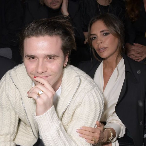 Στην πρώτη σειρά του fashion show του Dior Men