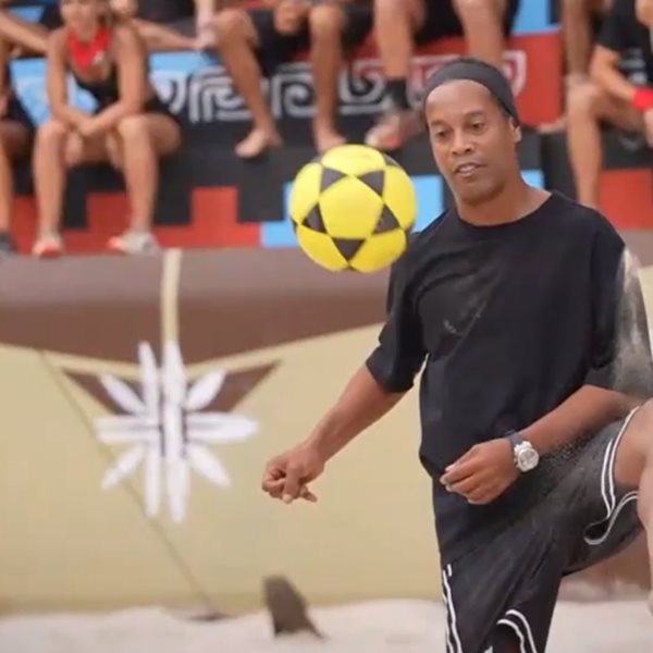 Ronaldinho vs Σάββας Γκέντσογλου στο ελληνικό Survivor, το είδαμε και αυτό