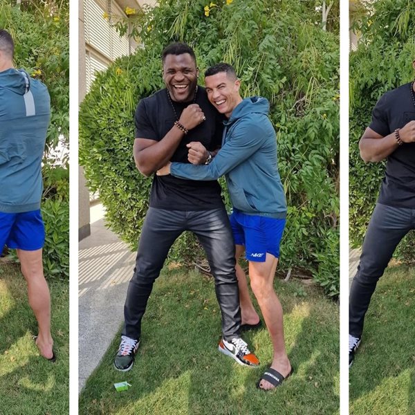 Ο Cristiano Ronaldo βάφει μαύρα τα νύχια των ποδιών του, καμία έκπληξη