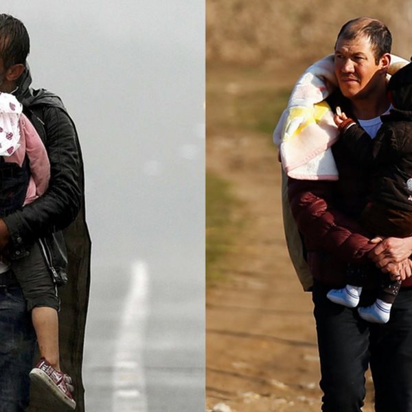 Η φωτογραφία που αναβίωσε μνήμες από τον πατέρα πρόσφυγα του Γιάννη Μπεχράκη