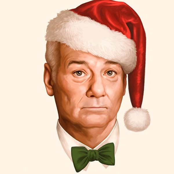 Όταν ο Bill Murray δείπνησε με τον Άγιο Βασίλη