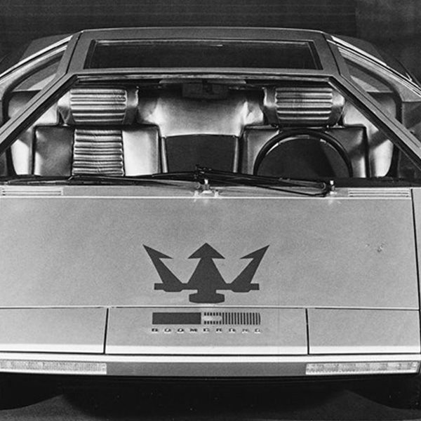 50 χρόνια Maserati Boomerang