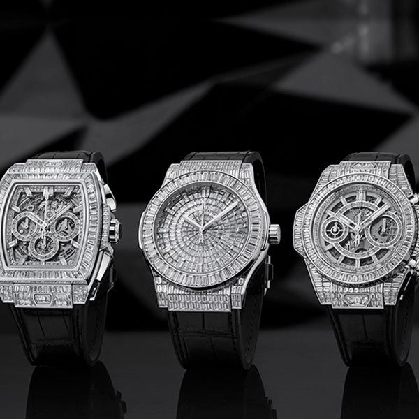 Η Hublot έντυσε με τουλάχιστον 300 διαμάντια τα νέα της μοντέλα