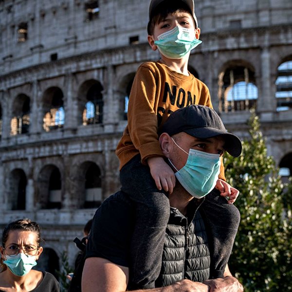 Φωτογραφίες από την πανδημία του κορονοϊού