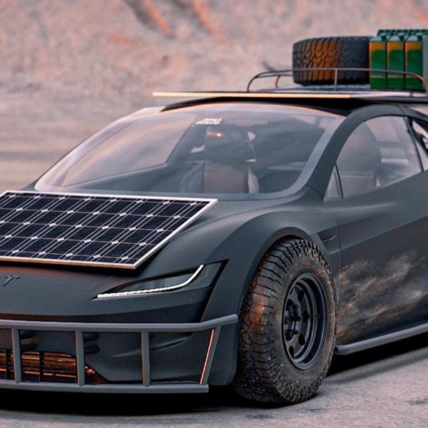 To Tesla Roadster Safari επιβιώνει οπουδήποτε