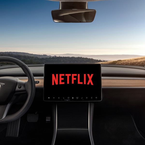 Ο Elon Musk φέρνει το Netflix στα αυτοκίνητα της Tesla