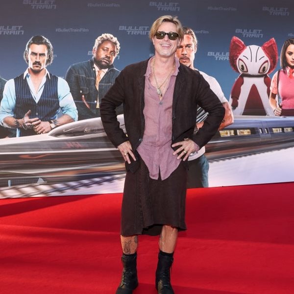 Ο Brad Pitt εξηγεί γιατί φόρεσε φούστα στην πρεμιέρα του Bullet Train