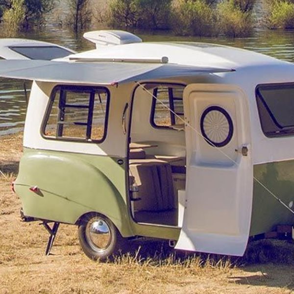 Εναλλακτικές διακοπές με αυτό το μίνι τροχόσπιτο