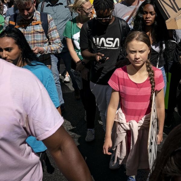 H διαμαρτυρία για την κλιματική αλλαγή σώζει