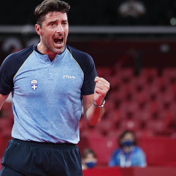 Όσα είπε ο Παναγιώτης Γκιώνης μετά τη θριαμβευτική πρόκριση στους 32 του πινγκ πονγκ