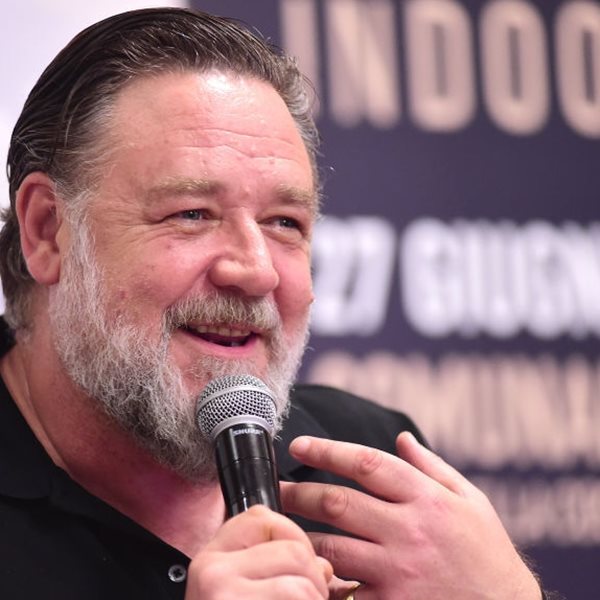 O Russell Crowe δε νιώθει και πολύ άνετα με το Gladiator 2