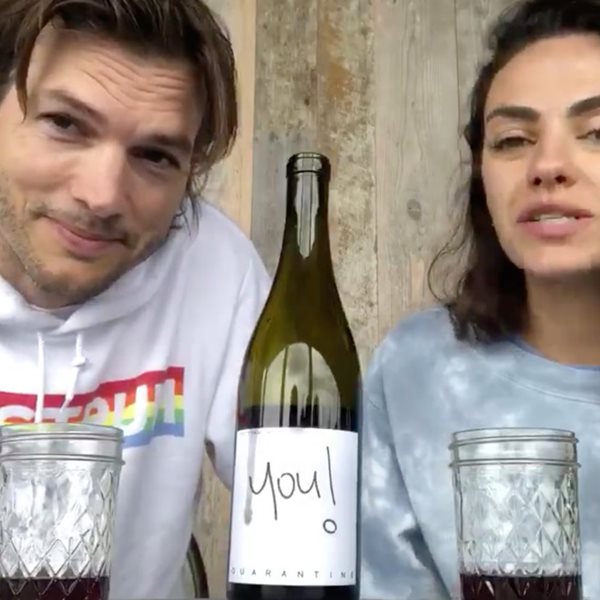 Ashton Kutcher και Mila Kunis φτιάχνουν το κρασί της καραντίνας