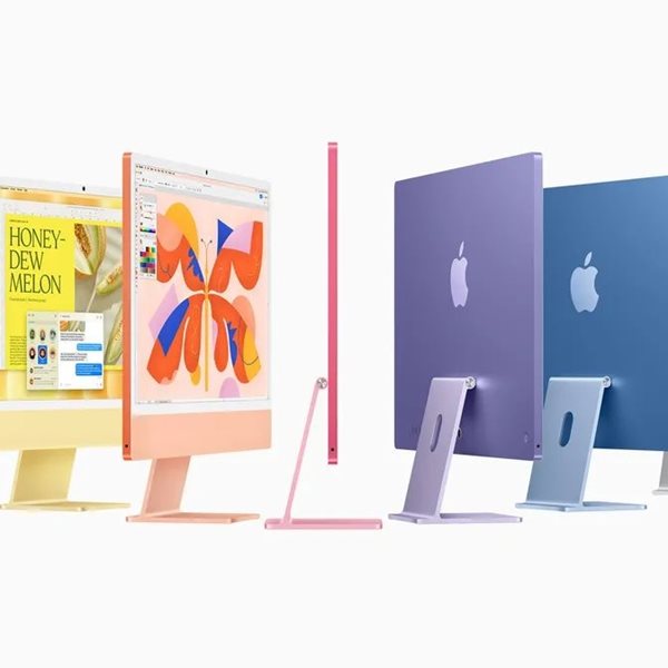 H Apple παρουσίασε τους νέους της υπολογιστές iMac με το chip M4