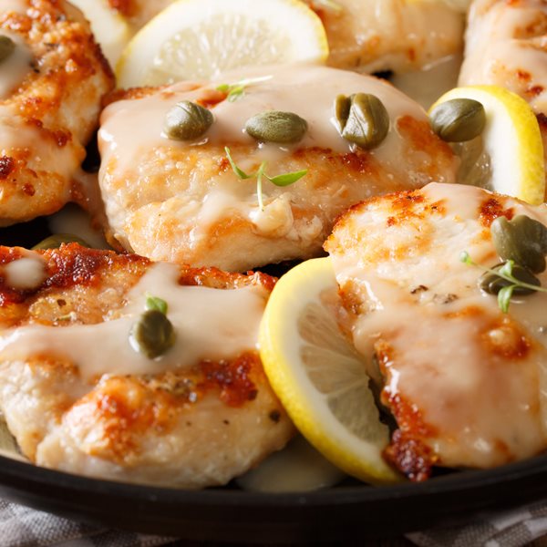 Piccata κοτόπουλου όπως θα την έτρωγες στο Μιλάνο