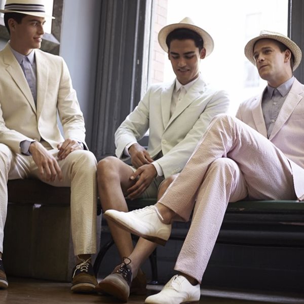 Seersucker: Το πιο καλοκαιρινό ύφασμα του preppy look