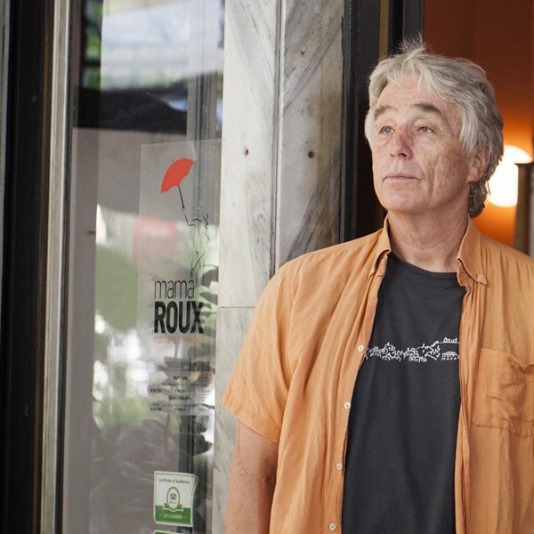 John Higgins, ένας ακτιβιστής του φαγητού στο κέντρο της Αθήνας