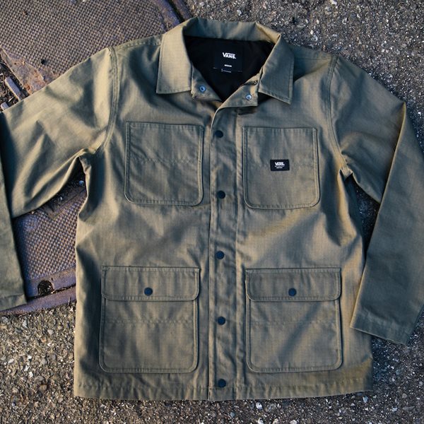 Το νέο Drill Chore Coat της Vans αντέχει στα δύσκολα