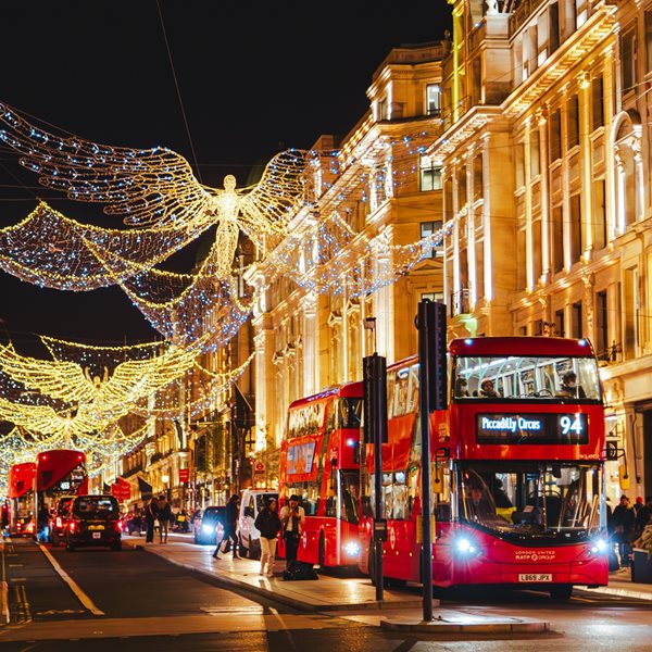 Το χριστουγεννιάτικο Λονδίνο έχει κάτι από παραμύθι