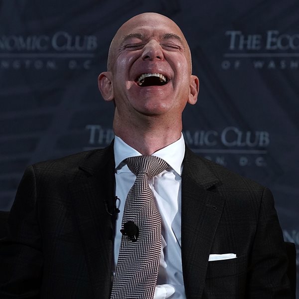 Ο Jeff Bezos έχασε 8 δισ. δολάρια το τελευταίο διήμερο αλλά δεν ανησυχεί