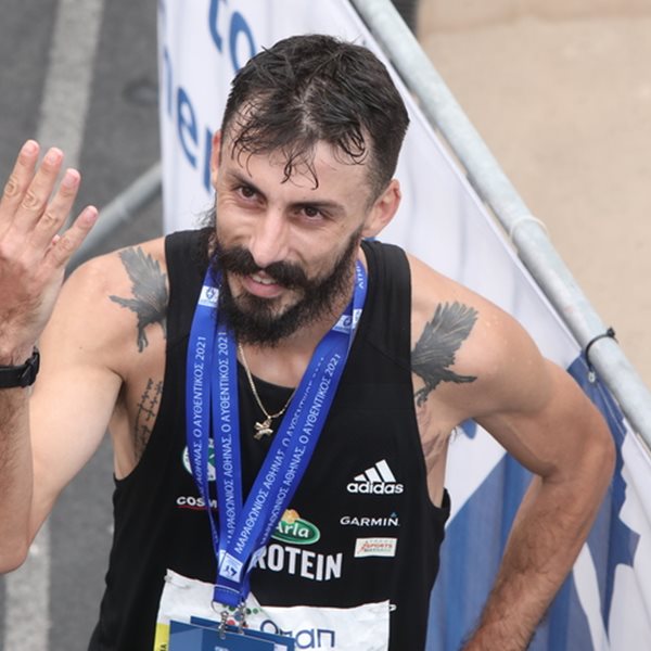Κώστας Γκελαούζος, ο νικητής του φετινού Μαραθωνίου