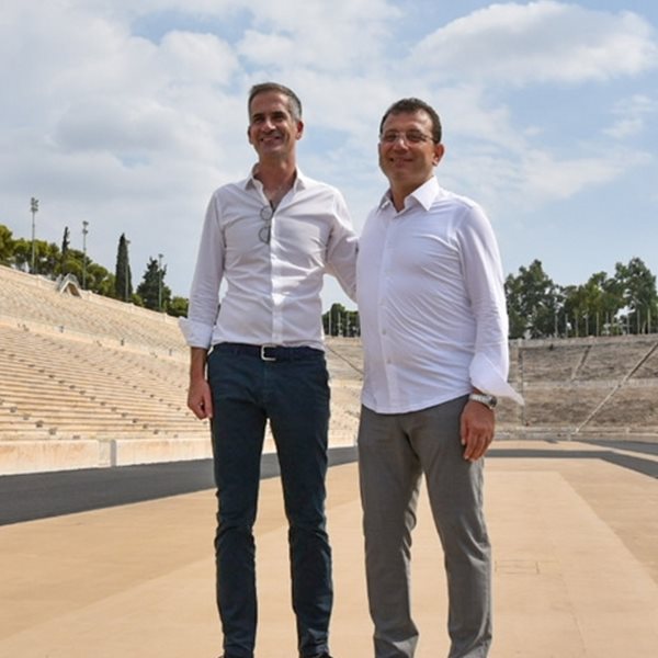 O İmamoğlu κάνει αντιπολίτευση στον Erdogan από την Αθήνα