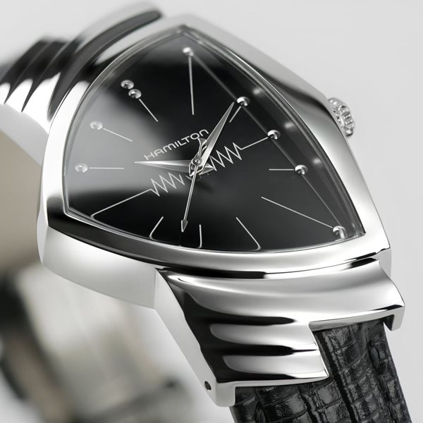 Φουτουριστικό design και κομψό στυλ με το ρολόι Hamilton Ventura