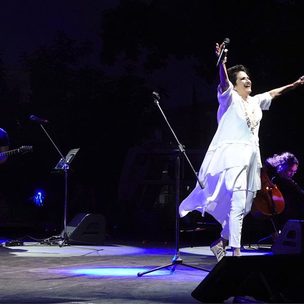 H Άλκηστις Πρωτοψάλτη έρχεται στον Κήπο του Μεγάρου