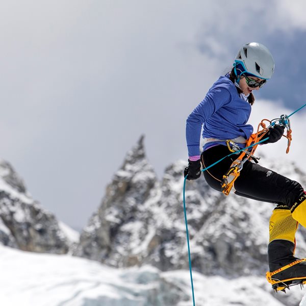Χριστίνα Φλαμπούρη, η αλπινίστρια της διπλανής πόρτας