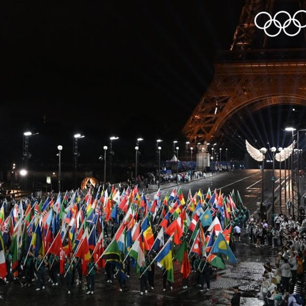 Τα highlights από τη τελετή έναρξης των Ολυμπιακών Αγώνων 2024 στο Παρίσι