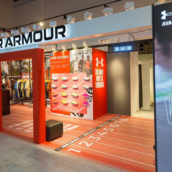 H Under Armour πρωταγωνιστεί και στο φετινό Half Marathon Expo