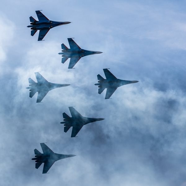 Τα ρωσικά πολεμικά αεροσκάφη έχουν εξαφανιστεί