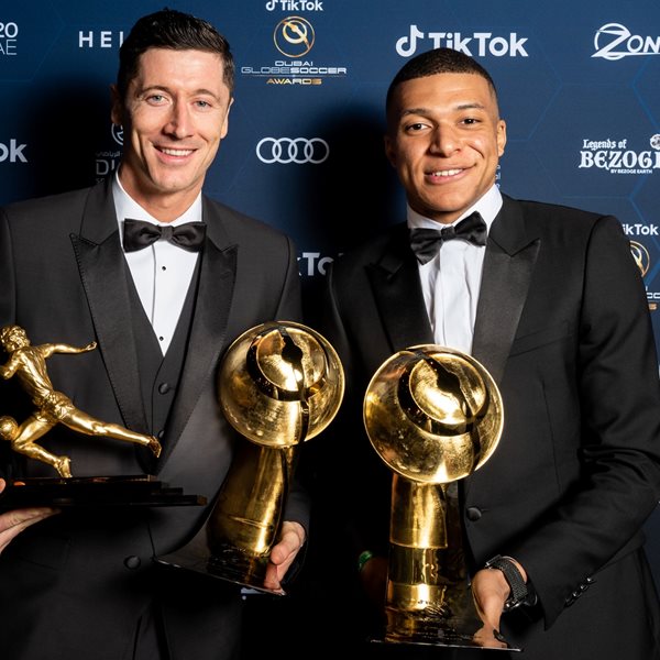 Lewandowski, Mbappé και εθνική Ιταλίας ξεχωρίζουν στα Globe Soccer Awards