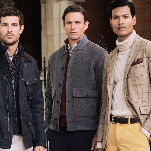 Στη νέα συλλογή της Hackett London θα βρεις όλα όσα χρειάζεσαι γι' αυτόν τον χειμώνα