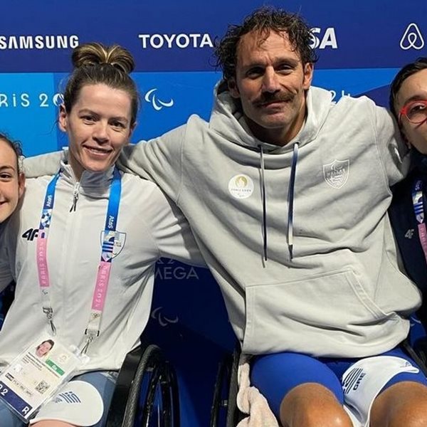 Για μόλις 0,04 του δευτερολέπτου εκτός τελικού η ομάδα κολύμβησης 4Χ50μ. στους Παραολυμπιακούς Αγώνες 2024